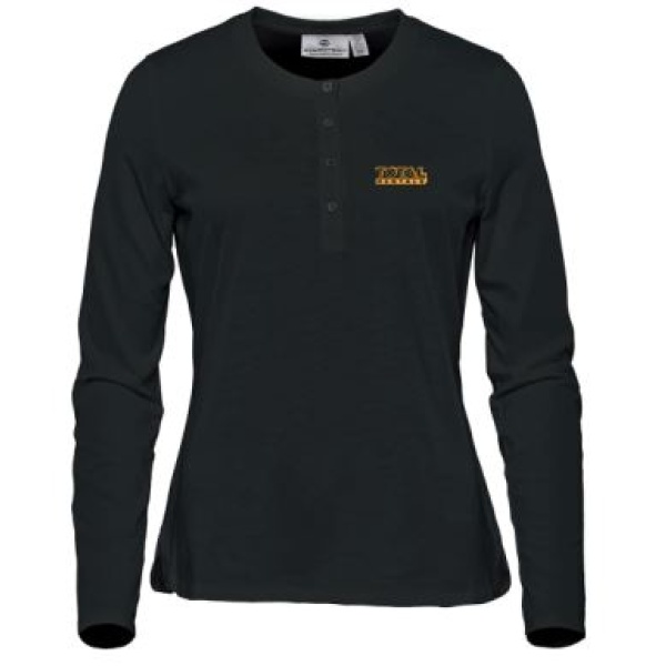 Womens Torcello Long Sleeve Henley