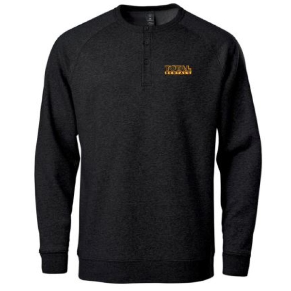 Mens Monashee Henley Sweatshirt