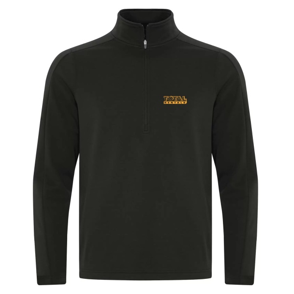 Mens Half Zip Sweatshirt