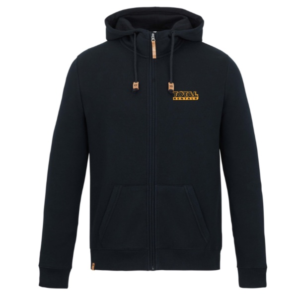 Mens Ten Tree Space Dye Full Zip Hoodie - Image 3