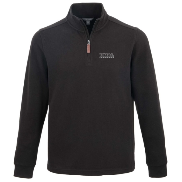 Mens Hudson Eco Knit Quarter Zip - Image 3