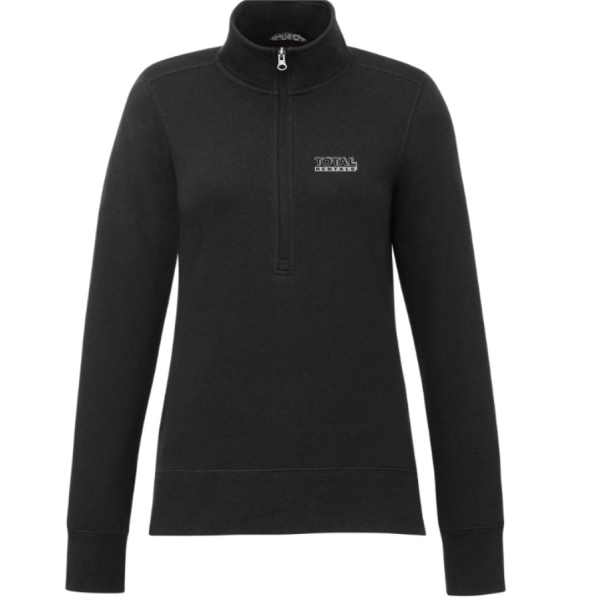Ladies Dayton Half Zip Sweater - Image 4