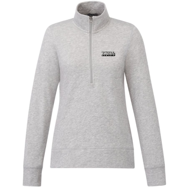 Ladies Dayton Half Zip Sweater - Image 3