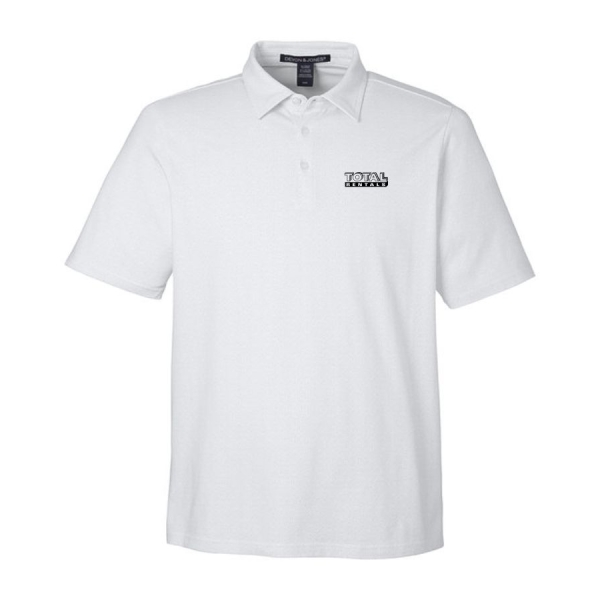 Mens Devon & Joes Geo Polo - Image 3