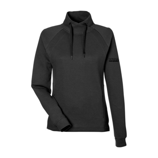 Ladies Rhythm Waffle Quarter Zip - Image 3