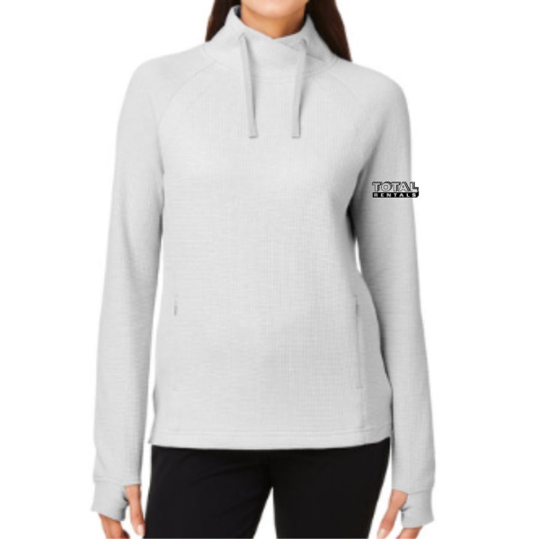 Ladies Rhythm Waffle Quarter Zip