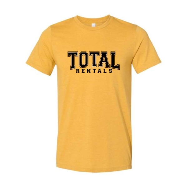 Adult Bella Canvas Ringspun Tee Full Front Logo - Image 3