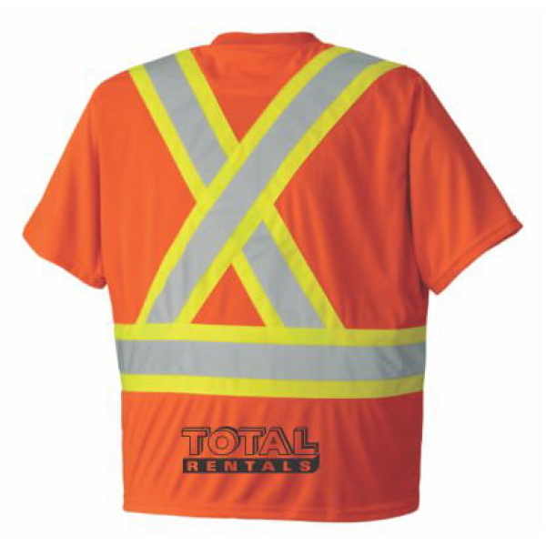 Mens Cotton Lined Safety Tee - Image 2