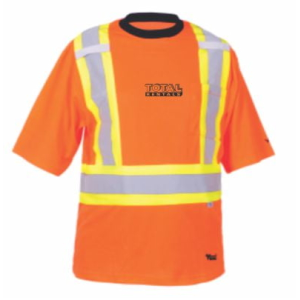 Mens Cotton Lined Safety Tee